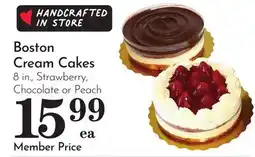 Pavilions Boston Cream Cakes offer