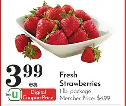 Pavilions Fresh Strawberries offer