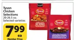 Albertsons Tyson Chicken Selections offer