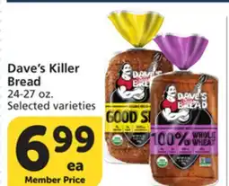 Albertsons Dave's Killer Bread offer