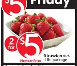 Albertsons Strawberries offer