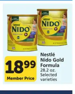 Albertsons Nestlé Nido Gold Formula offer