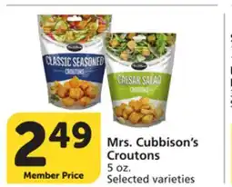 Albertsons Mrs. Cubbison's Croutons offer