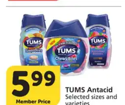 Albertsons TUMS Antacid offer