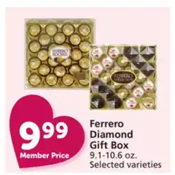Albertsons Ferrero Diamond Gift Box offer