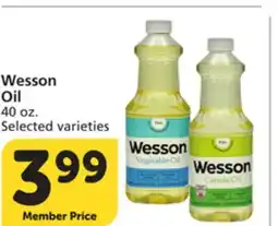 Albertsons Wesson Oil offer