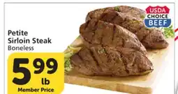 Albertsons Petite Sirloin Steak offer