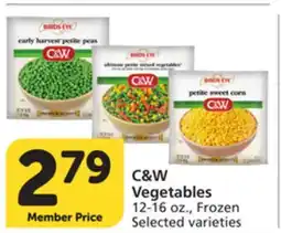Vons C&W Vegetables offer