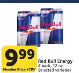 Vons Red Bull Energy offer