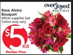 Vons Rose Alstro Bouquet offer