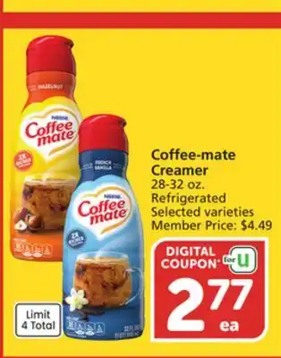 Vons Coffee-mate Creamer offer