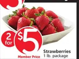 Vons Strawberries offer