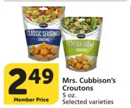 Vons Mrs. Cubbison's Croutons offer