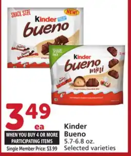 Vons Kinder Bueno offer