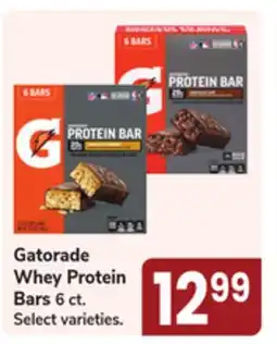 Jewel-Osco Gatorade Whey Protein Bars offer