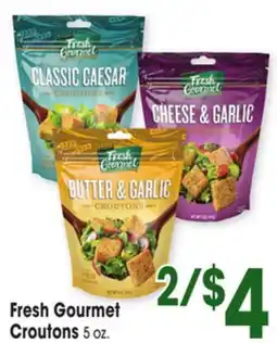 Jewel-Osco Fresh Gourmet Croutons offer