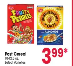 Jewel-Osco Post Cereal offer