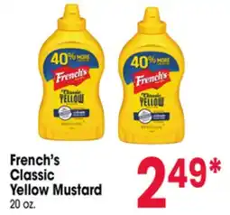 Jewel-Osco French's Classic Yellow Mustard offer