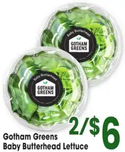 Jewel-Osco Gotham Greens Baby Butterhead Lettuce offer