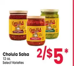 Jewel-Osco Cholula Salsa offer