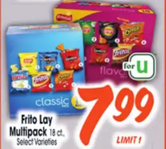 Jewel-Osco Frito Lay Multipack offer