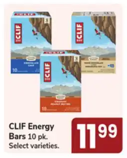 Jewel-Osco CLIF Energy Bars offer