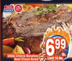 Jewel-Osco USDA Choice Boneless Beef Chuck Roast offer