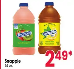 Jewel-Osco Snapple offer