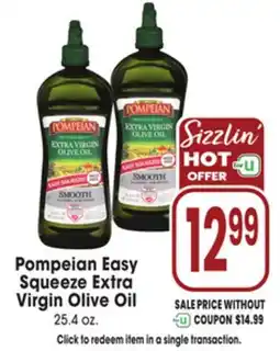 Jewel-Osco Pompeian Easy Squeeze Extra Virgin Olive Oil offer