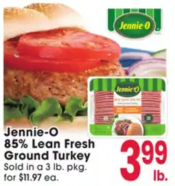 Jewel-Osco Jennie-O 85% Lean Fresh Ground Turkey offer