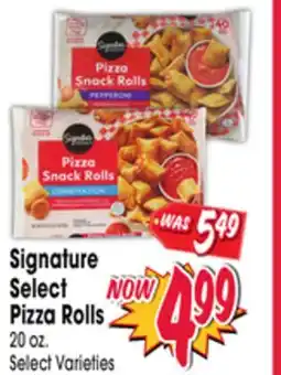Jewel-Osco Signature Select Pizza Rolls offer