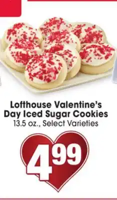 Jewel-Osco Lofthouse Valentine's Day Iced Sugar Cookies offer