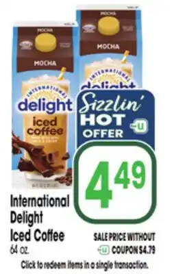Jewel-Osco International Delight Iced Coffee offer