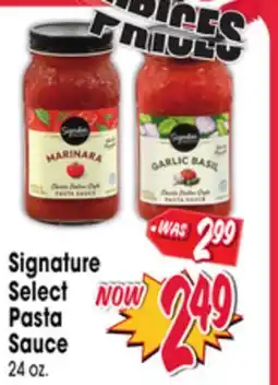 Jewel-Osco Signature Select Pasta Sauce offer