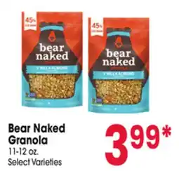 Jewel-Osco Bear Naked Granola offer