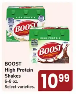 Jewel-Osco BOOST High Protein Shakes offer