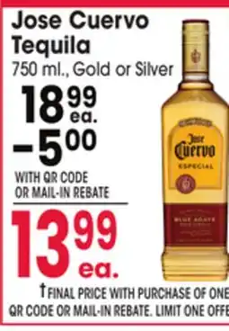 Jewel-Osco Jose Cuervo Tequila offer