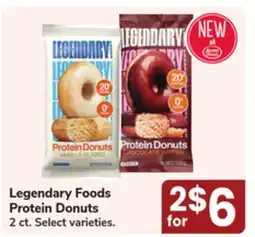 Jewel-Osco Legendary Foods Protein Donuts offer