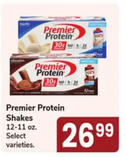 Jewel-Osco Premier Protein Shakes offer