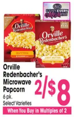 Jewel-Osco Orville Redenbacher's Microwave Popcorn offer