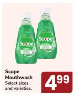 Jewel-Osco Scope Mouthwash offer