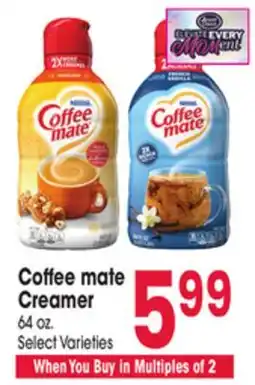 Jewel-Osco Coffee mate Creamer offer