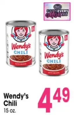 Jewel-Osco Wendy's Chili offer