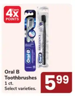 Jewel-Osco Oral B Toothbrushes offer