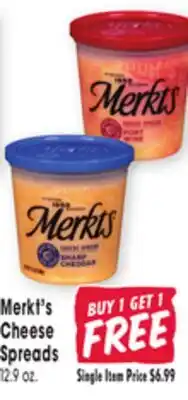 Jewel-Osco Merkt's Cheese Spreads offer