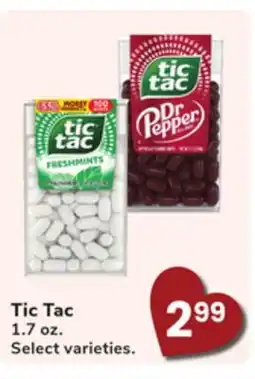 Jewel-Osco Tic Tac offer