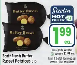 Jewel-Osco EarthFresh Butter Russet Potatoes offer