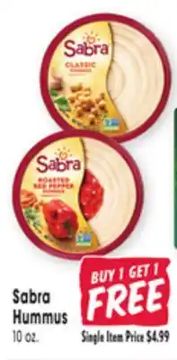 Jewel-Osco Sabra Hummus offer