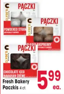 Jewel-Osco Fresh Bakery Paczkis offer