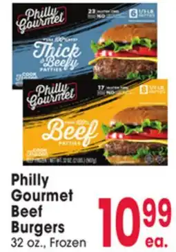 Jewel-Osco Philly Gourmet Beef Burgers offer